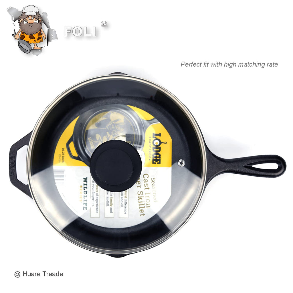 10.25 Inch Tempered Glass Lid with Steam Vent G9346