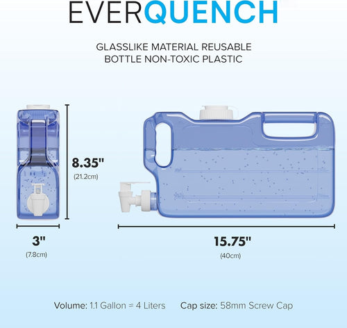 1.1 Gallon Water Dispenser Bottle with Spigot T839