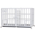 42" Heavy Duty Metal Dog Crate with Divider V974264