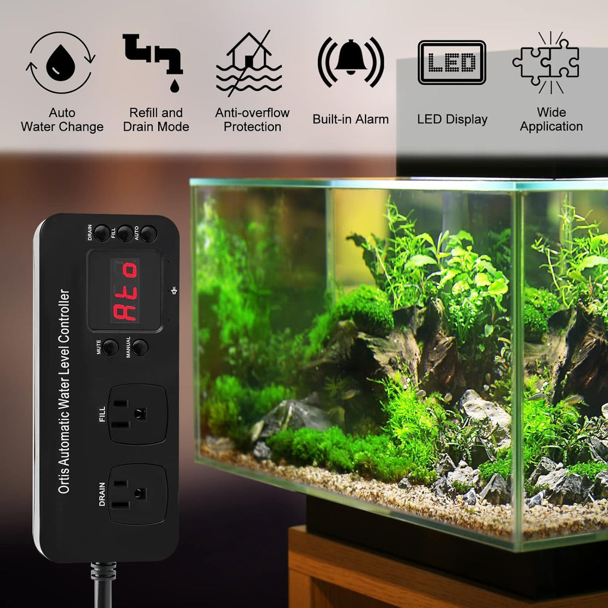 Automatic Water Level Controller for Aquarium Fish Tank A159