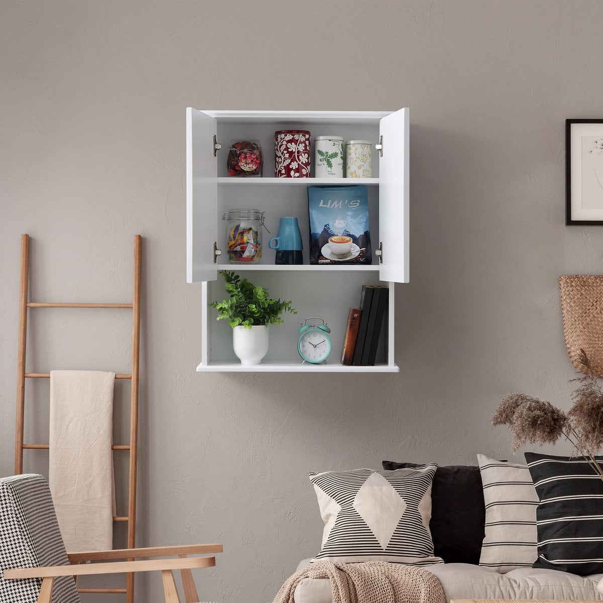 Bathroom Wall Medicine Cabinet with Soft-Close Hinges T829