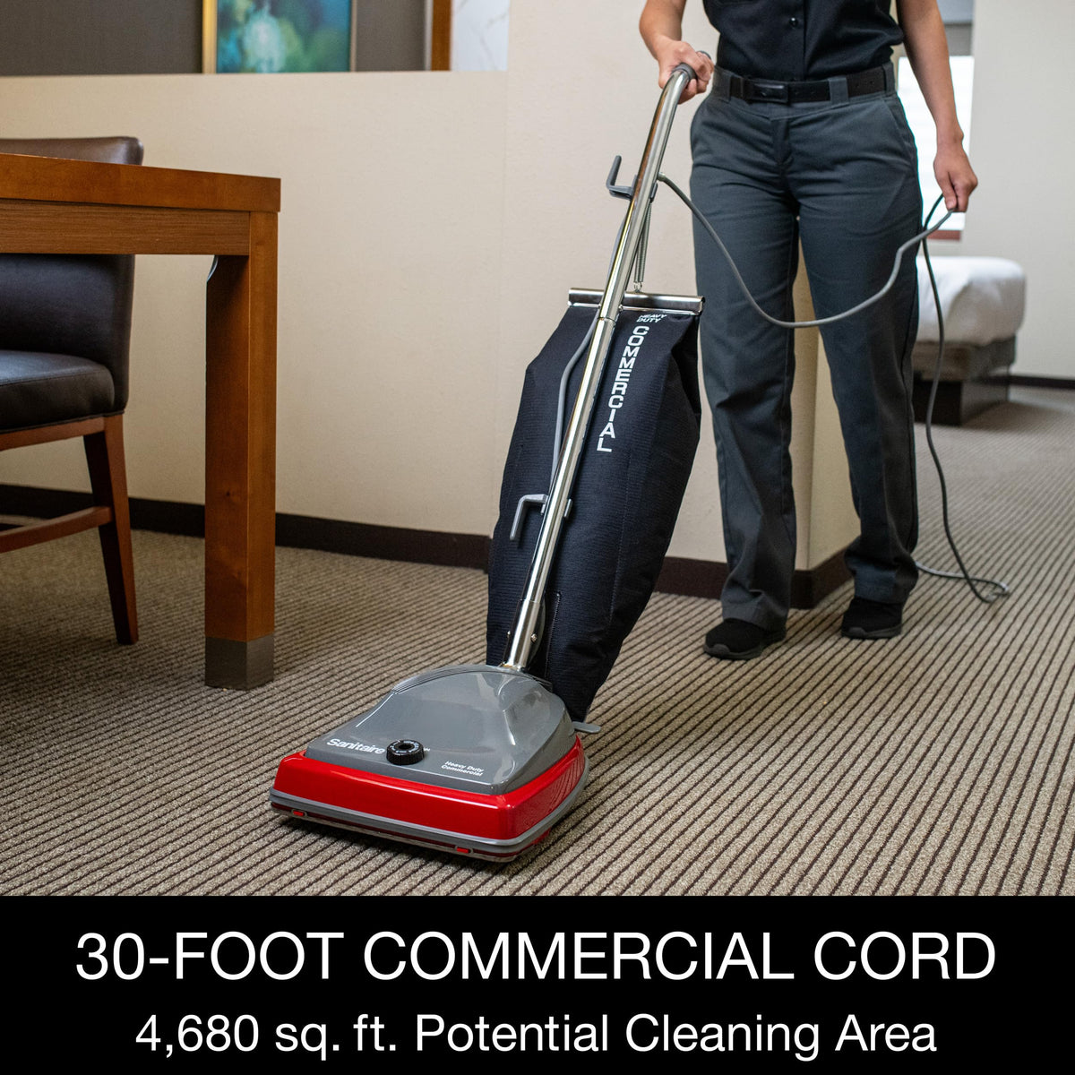Commercial Bagged Upright Vacuum V5637