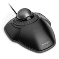 Black-Grey Trackball Mouse with Scroll Ring Z884
