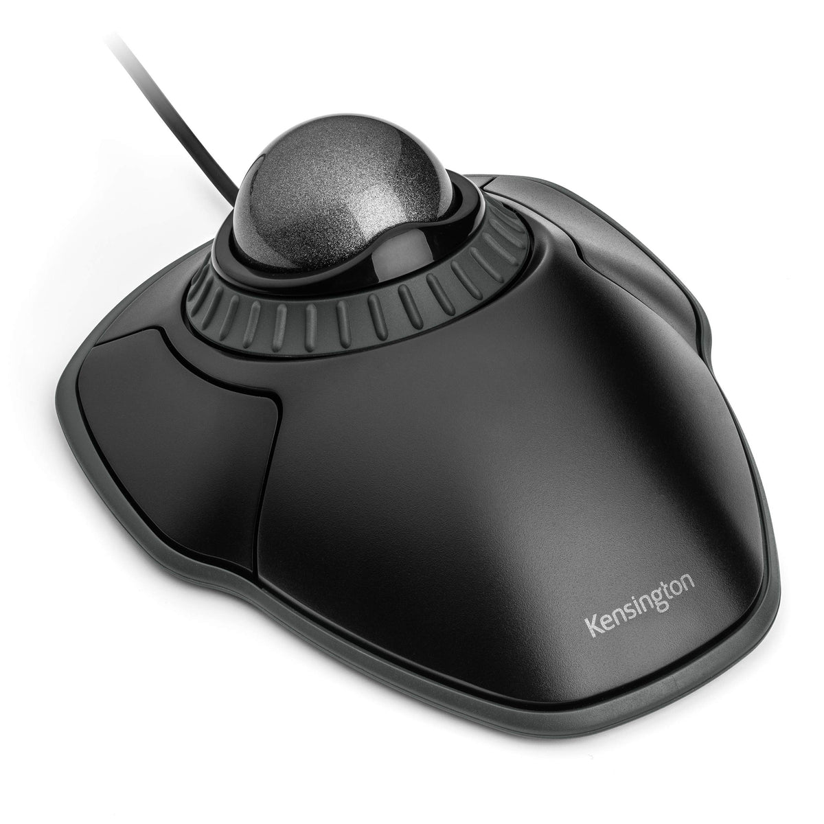 Black-Grey Trackball Mouse with Scroll Ring Z884